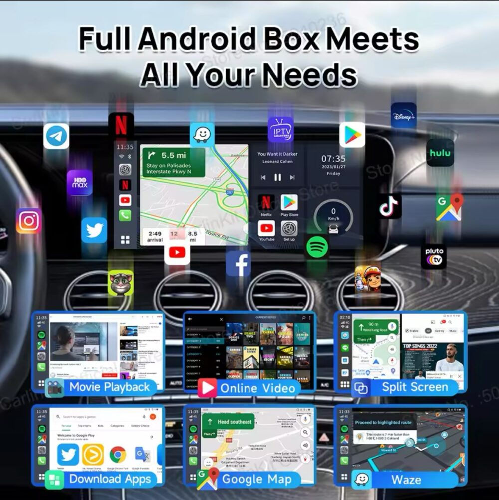 carlinkit اندرويد 13 لشاشة السيارة - Image 2