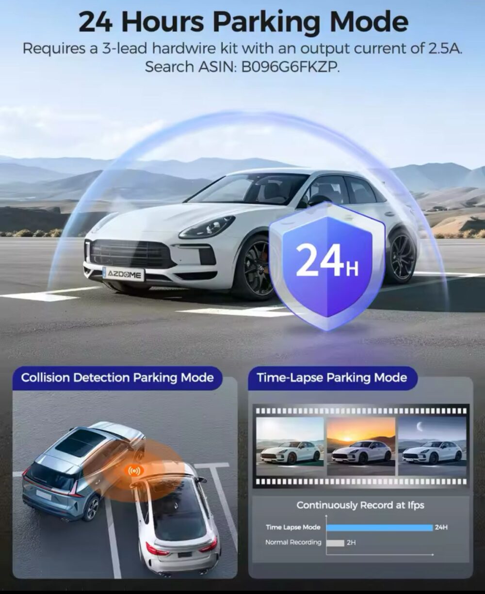 azdome dash cam 550pro - Image 2