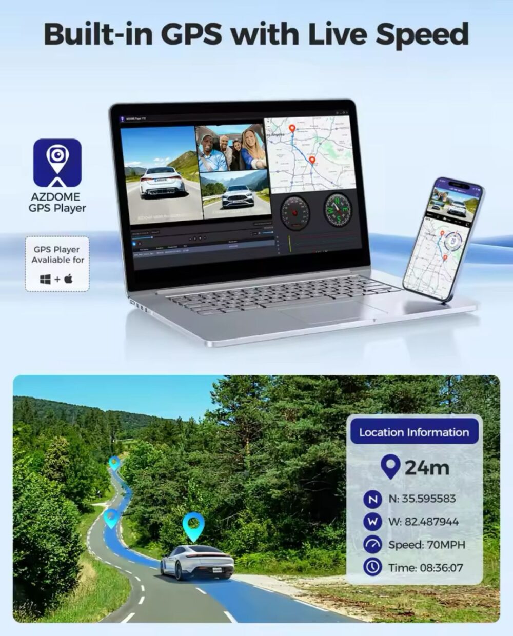 azdome dash cam 550pro - Image 3